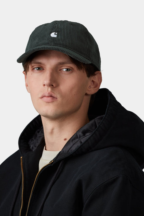 Carhartt Wip Harlem Cap - Raven / White - I037067_3Y9_XX