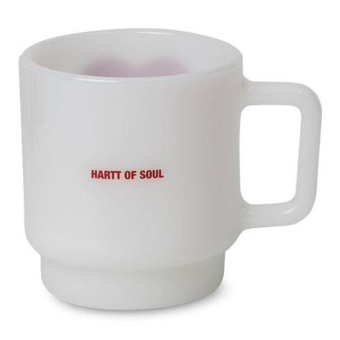 Carhartt Wip Heart Glass Mug - White - Streetart.fr