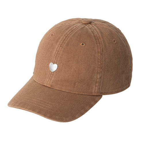 Carhartt WIP Heart Metal Cap - Hamilton Brown / Silver - Streetart.fr