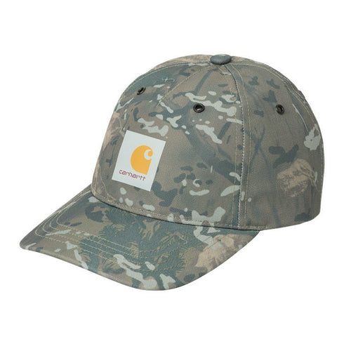Carhartt Wip Holden Cap Casquette - Camo Combi Green / Black - Streetart.fr