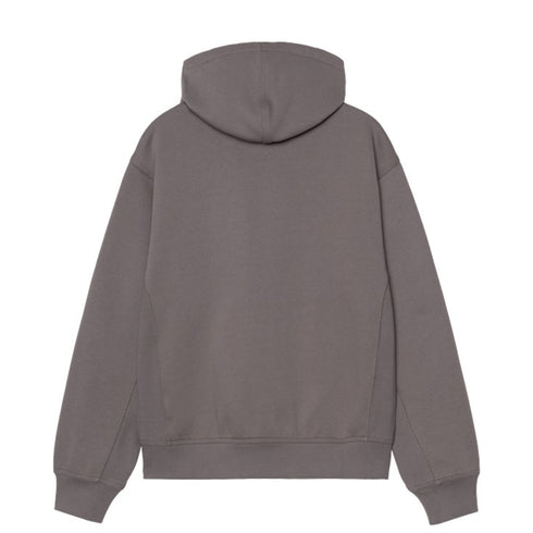 Carhartt Wip Hooded American Script Jacket Sweat A Capuche - Porphyry - Streetart.fr