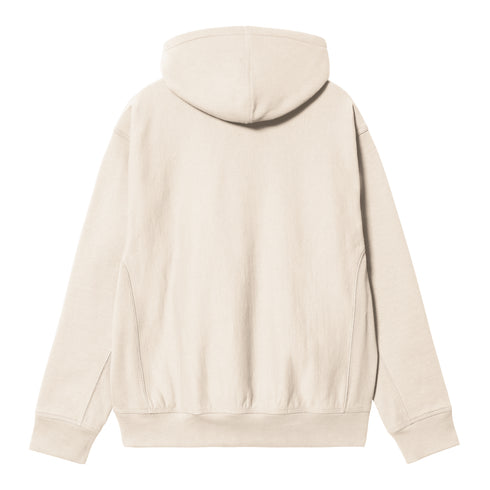 Carhartt WIP Hooded American Script Moonbeam - Streetart.fr