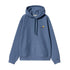 Carhartt Wip Hooded American Script Sweat A Capuche - Blue Iris - Streetart.fr