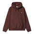 Carhartt WIP Hooded American Script Sweat - Amarone - Streetart.fr
