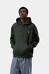 Carhartt Wip Hooded American Script Sweat - Raven - I028279_3T6_XX