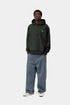 Carhartt Wip Hooded American Script Sweat - Raven - I028279_3T6_XX