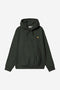 Carhartt Wip Hooded American Script Sweat - Raven - I028279_3T6_XX