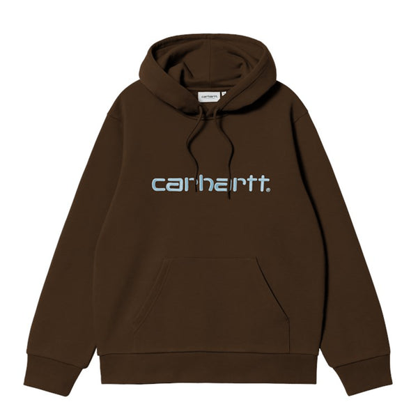 Carhartt Wip Hooded Carhartt Sweat A Capuche - Liberica / Air Sky - Streetart.fr