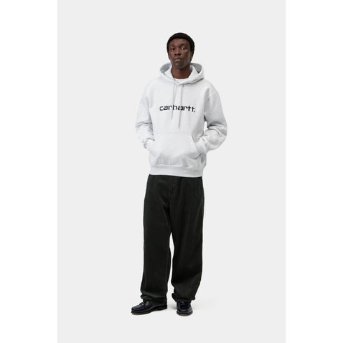 Carhartt Wip Hooded Carhartt Sweat - Ash Heather / Graphite - I030547_3Z5_XX