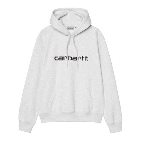 Carhartt Wip Hooded Carhartt Sweat - Ash Heather / Graphite - I030547_3Z5_XX