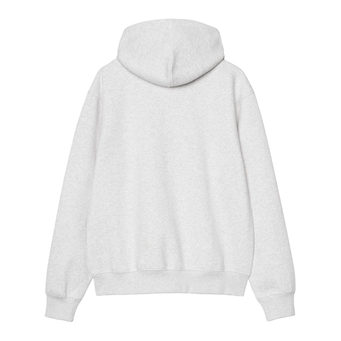 Carhartt Wip Hooded Carhartt Sweat - Ash Heather / Graphite - I030547_3Z5_XX