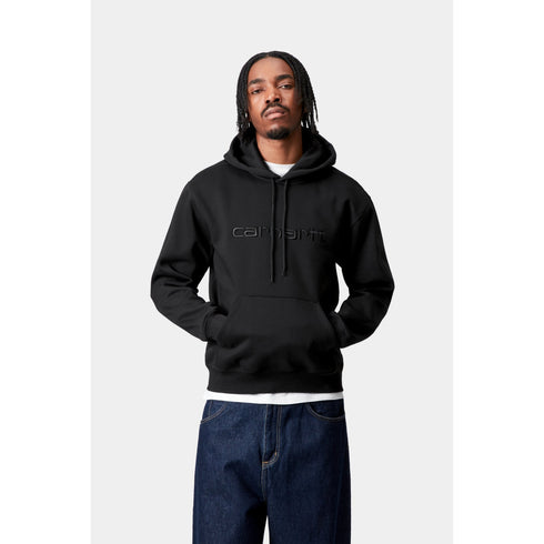 Carhartt Wip Hooded Carhartt Sweat - Black / Black - I030547_00E_XX