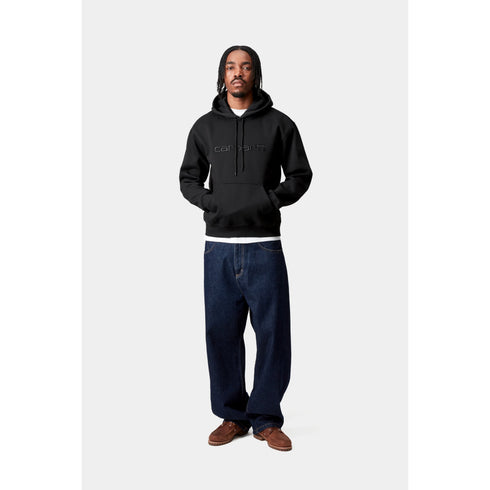 Carhartt Wip Hooded Carhartt Sweat - Black / Black - I030547_00E_XX