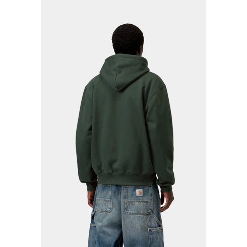 Carhartt Wip Hooded Carhartt Sweat - Dark Scarab / Palisander - I030547_3YZ_XX