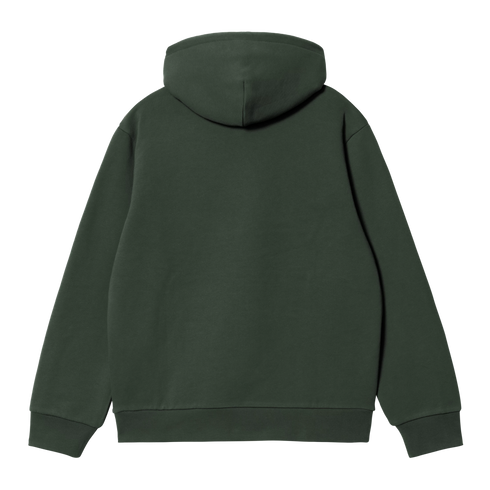 Carhartt Wip Hooded Carhartt Sweat - Dark Scarab / Palisander - I030547_3YZ_XX