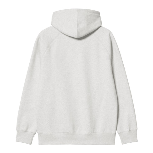 Carhartt WIP Hooded Chase - Ash Heather / Gold - Streetart.fr