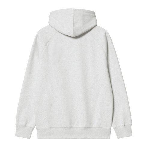 Carhartt WIP Hooded Chase - Ash Heather / Gold - Streetart.fr