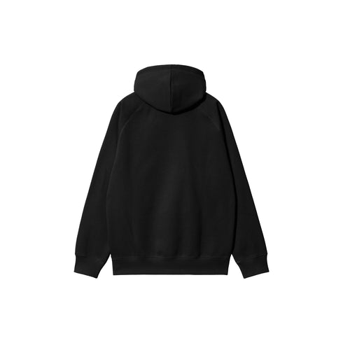 Carhartt WIP Hooded Chase - Black / Gold - Streetart.fr