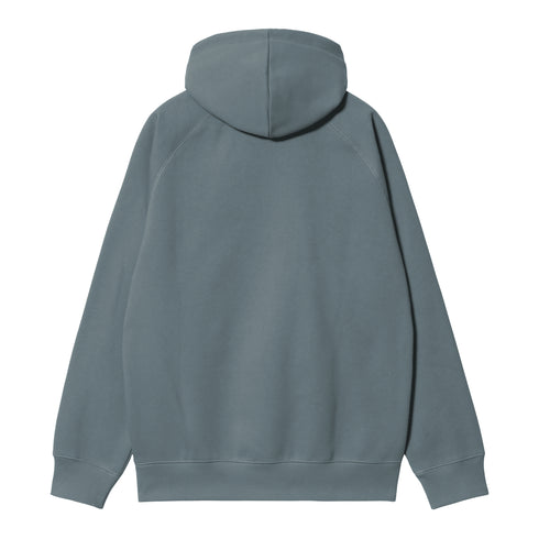 Carhartt WIP Hooded Chase - Cozy Blue / Gold - Streetart.fr