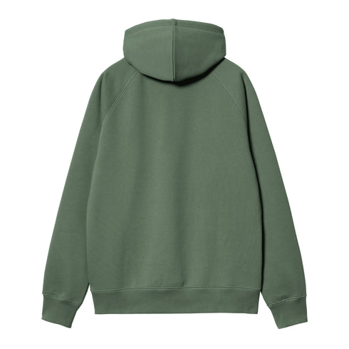 Carhartt WIP Hooded Chase - Duck Green / Gold - Streetart.fr