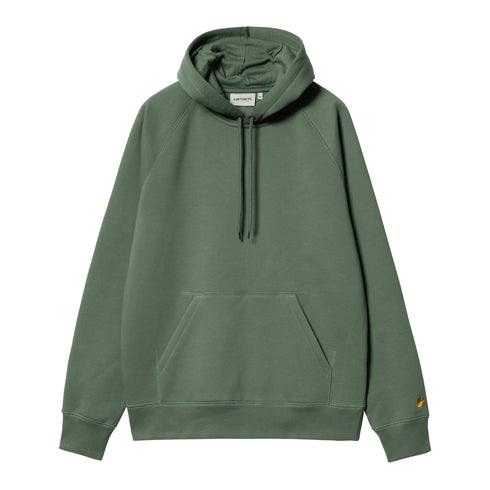 Carhartt WIP Hooded Chase - Duck Green / Gold - Streetart.fr