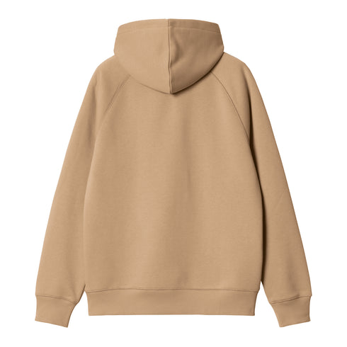 Carhartt WIP Hooded Chase - Dusty H Brown / Gold - Streetart.fr