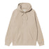 Carhartt WIP Hooded Chase - Fleur De Sel / Gold - Streetart.fr
