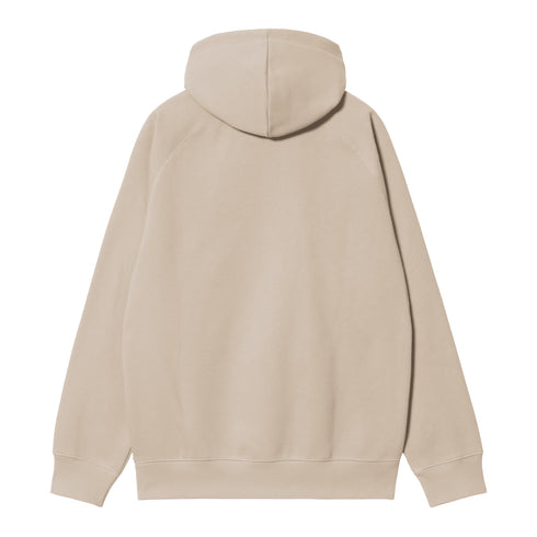 Carhartt WIP Hooded Chase - Fleur De Sel / Gold - Streetart.fr