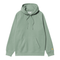 Carhartt WIP Hooded Chase - Frosted Green / Gold - Streetart.fr