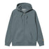 Carhartt WIP Hooded Chase Jacket - Cozy Blue / Gold - Streetart.fr