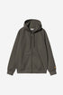 Carhartt Wip Hooded Chase Jacket - Shungite / Gold - I033664_3X9_XX