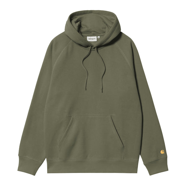 Carhartt WIP Hooded Chase - Leaf / Gold - Streetart.fr