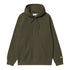 Carhartt WIP Hooded Chase - Olive / Gold - Streetart.fr