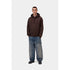 Carhartt WIP Hooded Chase Sweat - Palisander / Gold - Streetart.fr