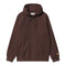 Carhartt WIP Hooded Chase Sweat - Palisander / Gold - Streetart.fr