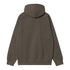 Carhartt WIP Hooded Chase Sweat - Shungite / Gold - Streetart.fr