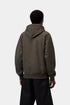Carhartt Wip Hooded Chase Sweat - Shungite / Gold - I033661_3X9_XX