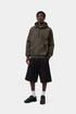 Carhartt Wip Hooded Chase Sweat - Shungite / Gold - I033661_3X9_XX