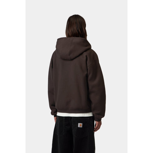 Carhartt WIP Hooded Ebbert Jacket - Tobacco / White - I037114_3XN_XX