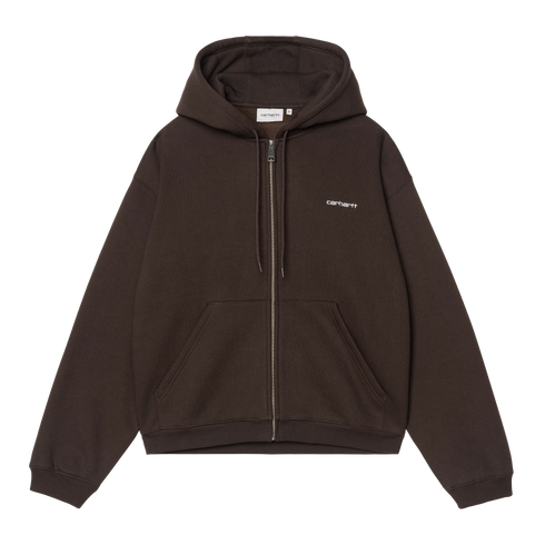 Carhartt WIP Hooded Ebbert Jacket - Tobacco / White - I037114_3XN_XX