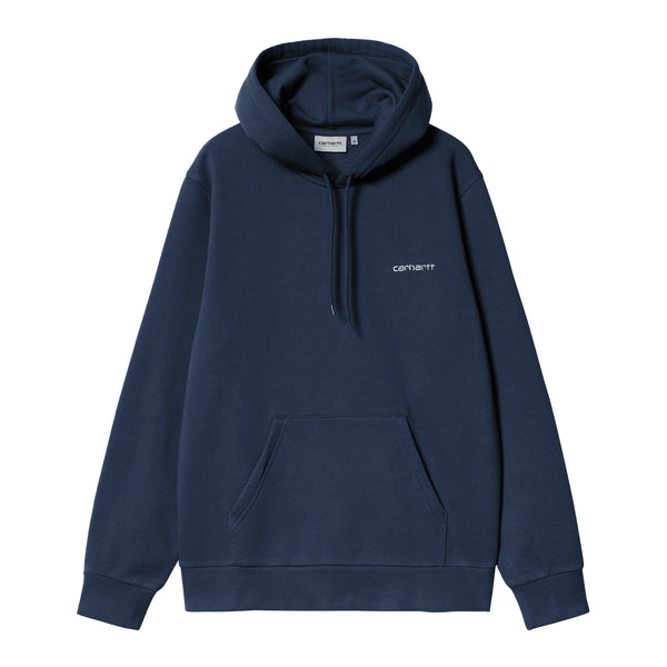 Carhartt WIP Hooded Script Embroidery - Jupiter — sweat à capuche