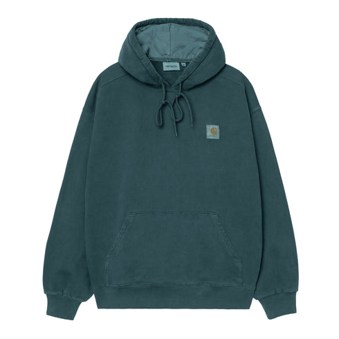 Carhartt WIP Hooded Vista - Deep Lagoon Garment Dyed - Streetart.fr