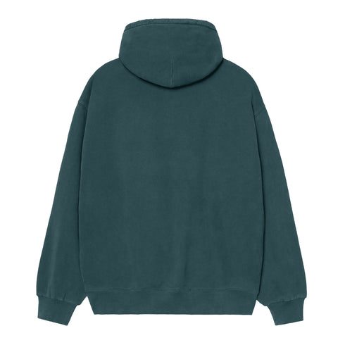 Carhartt WIP Hooded Vista - Deep Lagoon Garment Dyed - Streetart.fr