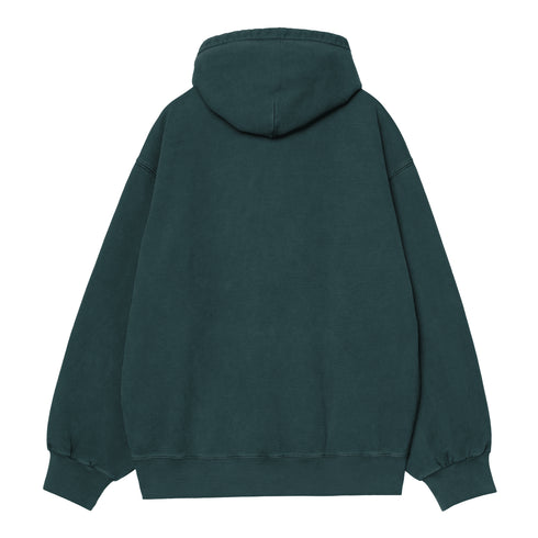 Carhartt WIP Hooded Vista - Deep Lagoon Garment Dyed - Streetart.fr