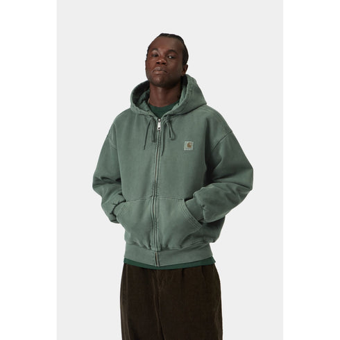 Carhartt WIP Hooded Vista Jacket - Dark Scarab Garment Dyed - Streetart.fr