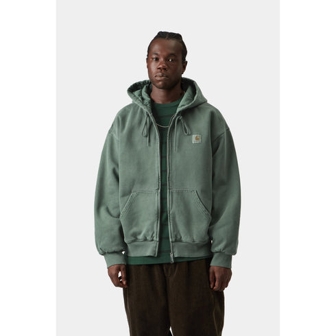 Carhartt WIP Hooded Vista Jacket - Dark Scarab Garment Dyed - Streetart.fr