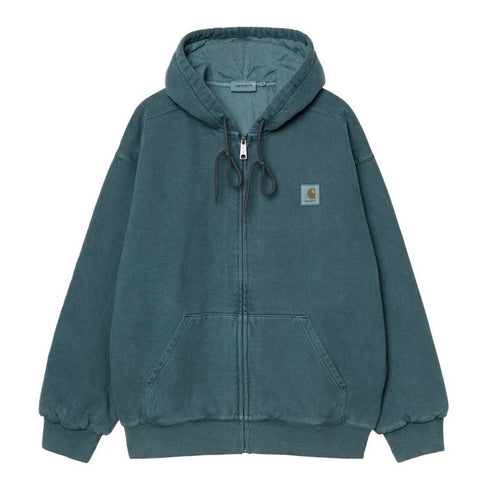 Carhartt Wip Hooded Vista Jacket - Deep Lagoon Garment Dyed - Streetart.fr