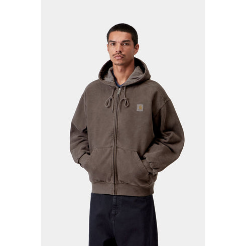 Carhartt WIP Hooded Vista Jacket - Tobacco Garment Dyed - Streetart.fr