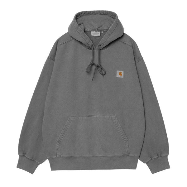 Carhartt Wip Hooded Vista Sweat A Capuche - Black Garment Dyed - Streetart.fr
