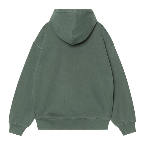 Carhartt WIP Hooded Vista Sweat - Dark Scarab Garment Dyed - Streetart.fr